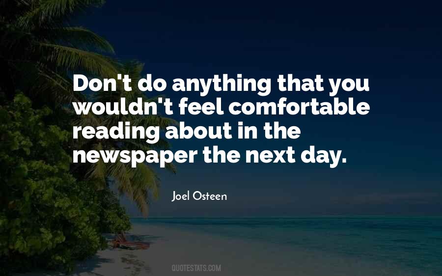 Quotes About Newspaper Reading #1821387
