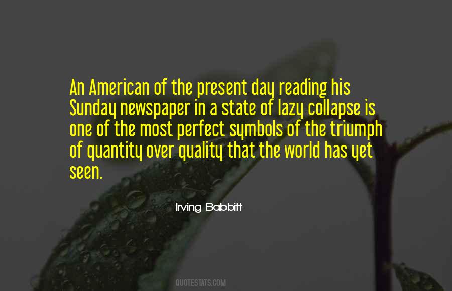 Quotes About Newspaper Reading #870284