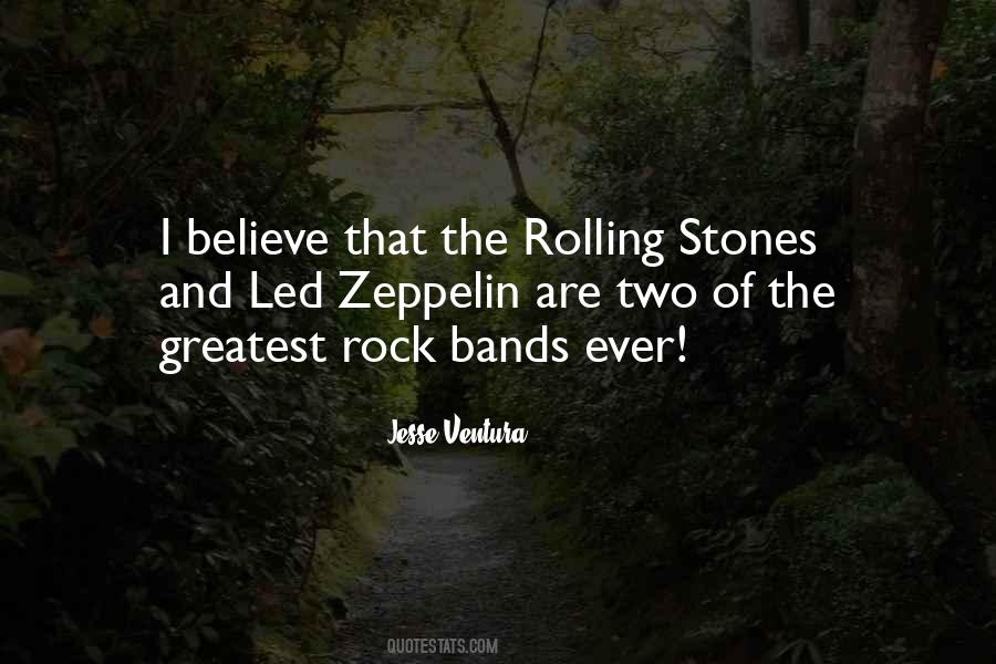 Quotes About Rock Bands #1440713