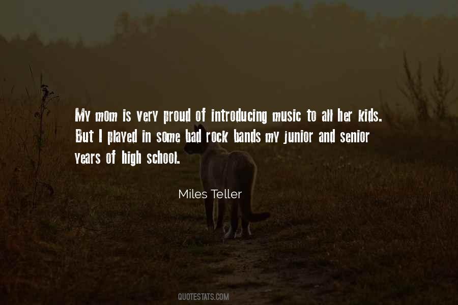 Quotes About Rock Bands #1719085