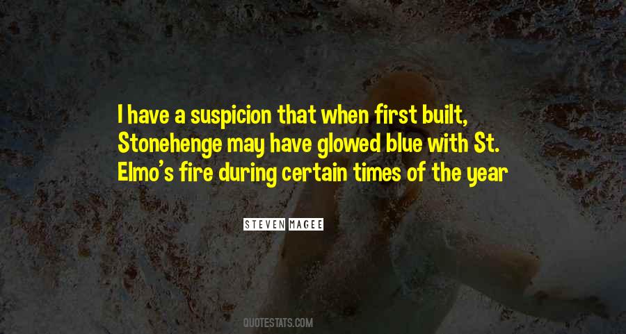 Quotes About Suspicion #867457