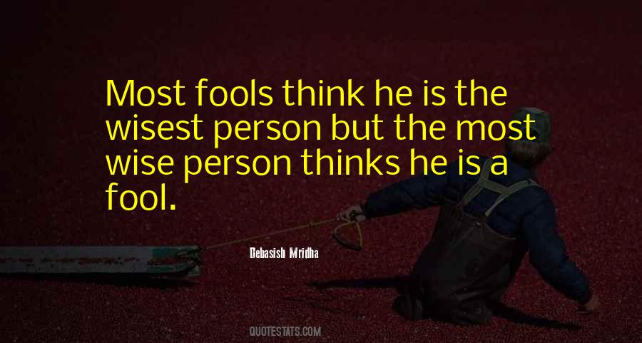 Quotes About Fool's Hope #1223088
