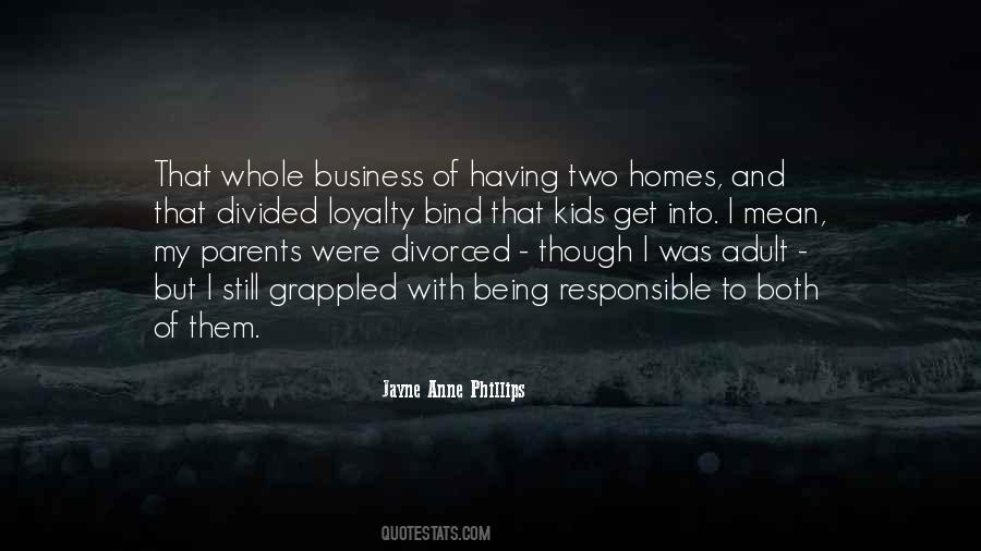 Quotes About Divorced Parents #1281477