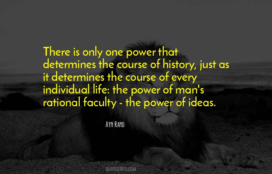 Power Of One Individual Quotes #1398576