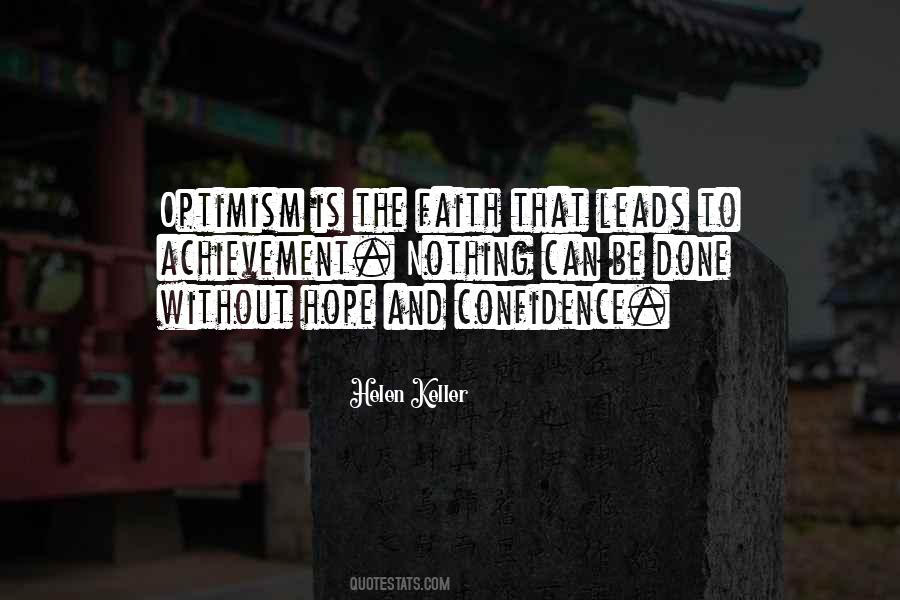 Quotes About Faith And Confidence #492837