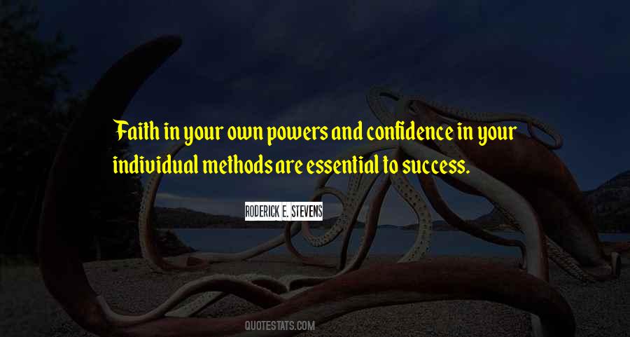 Quotes About Faith And Confidence #724658