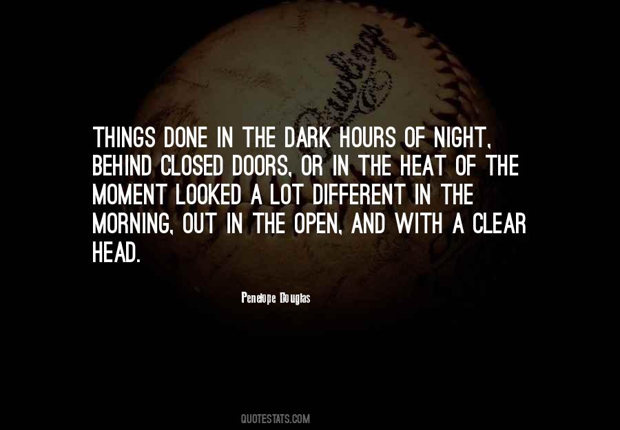 Quotes About Things In The Dark #619141