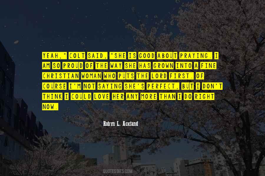 Quotes About Praying Woman #1117209