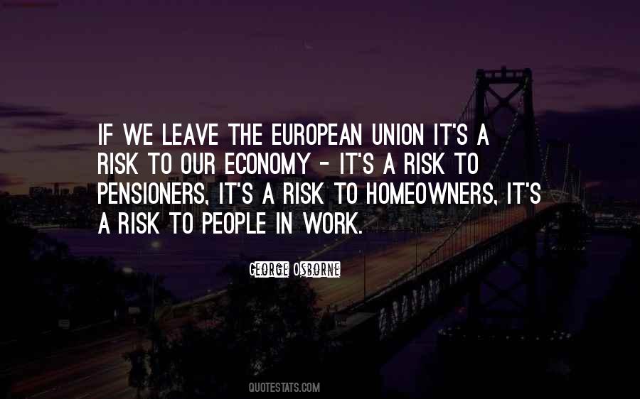 Quotes About European Economy #1163594