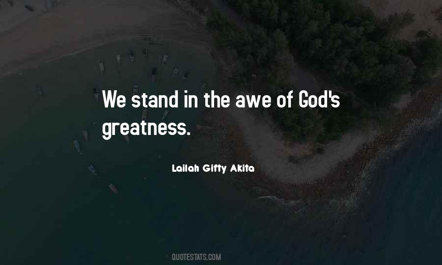 Quotes About The Greatness Of God #346721