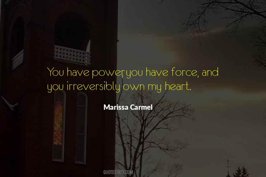 Force And Power Quotes #132483