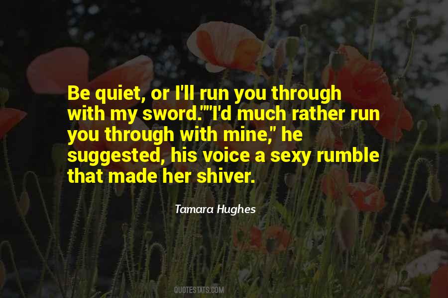 Quotes About Shiver #1414290