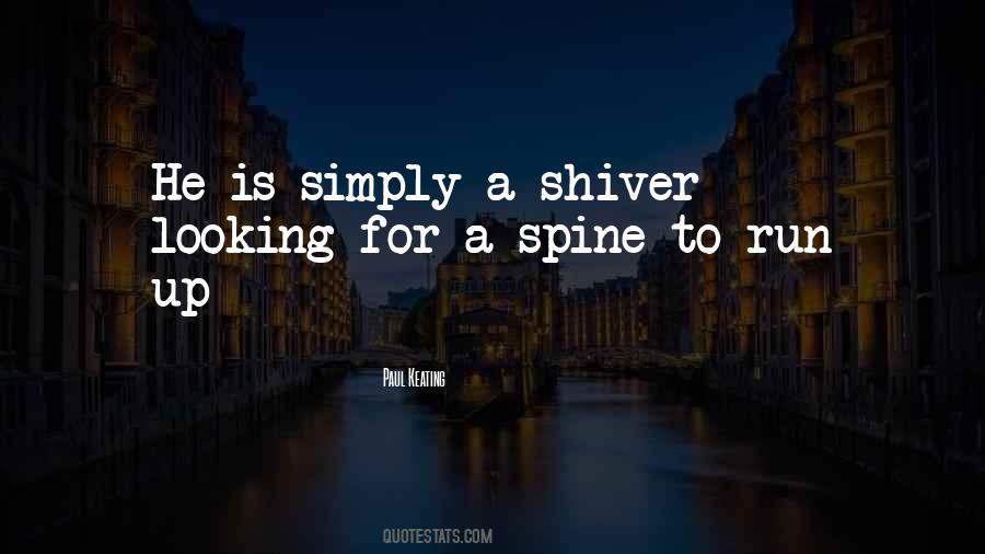 Quotes About Shiver #1418881