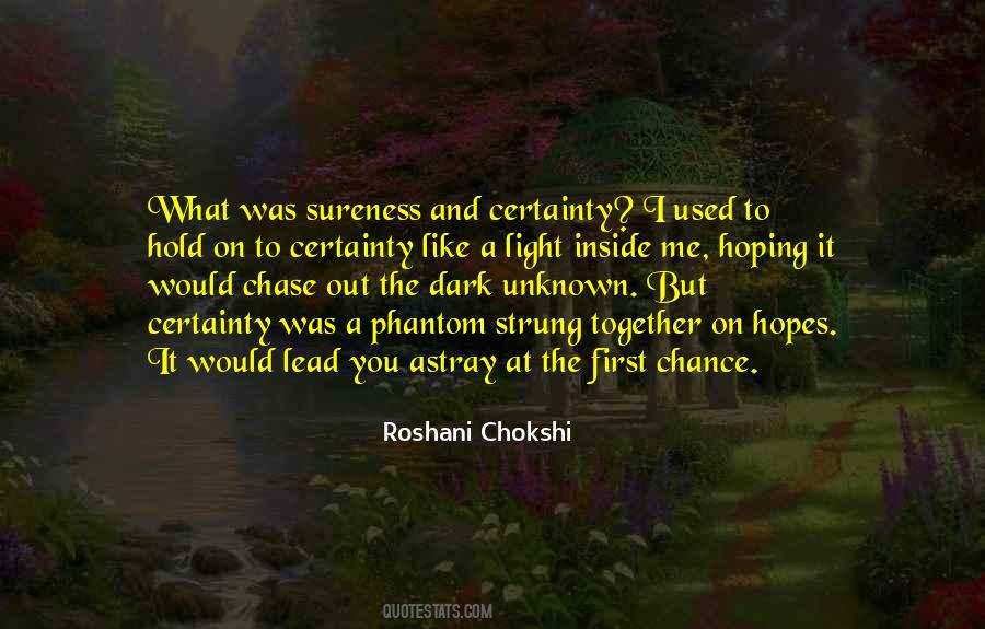Chokshi Quotes #831577