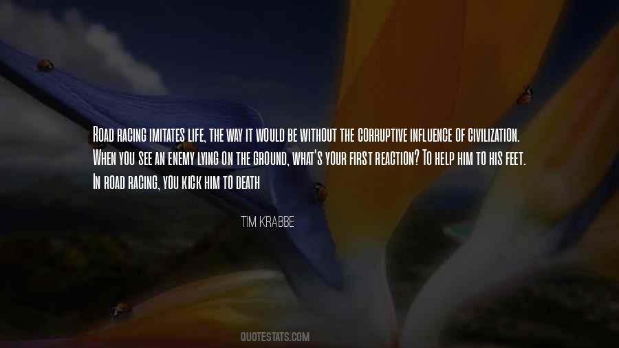 Death Of An Enemy Quotes #1425399