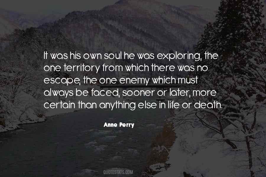 Death Of An Enemy Quotes #237421