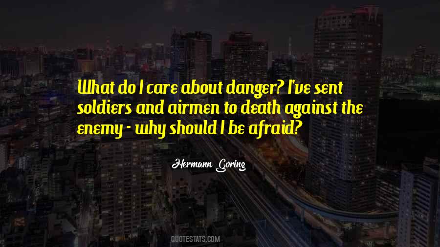 Death Of An Enemy Quotes #278946