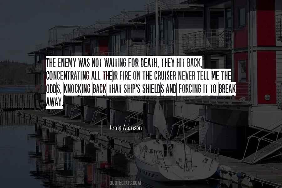 Death Of An Enemy Quotes #390685