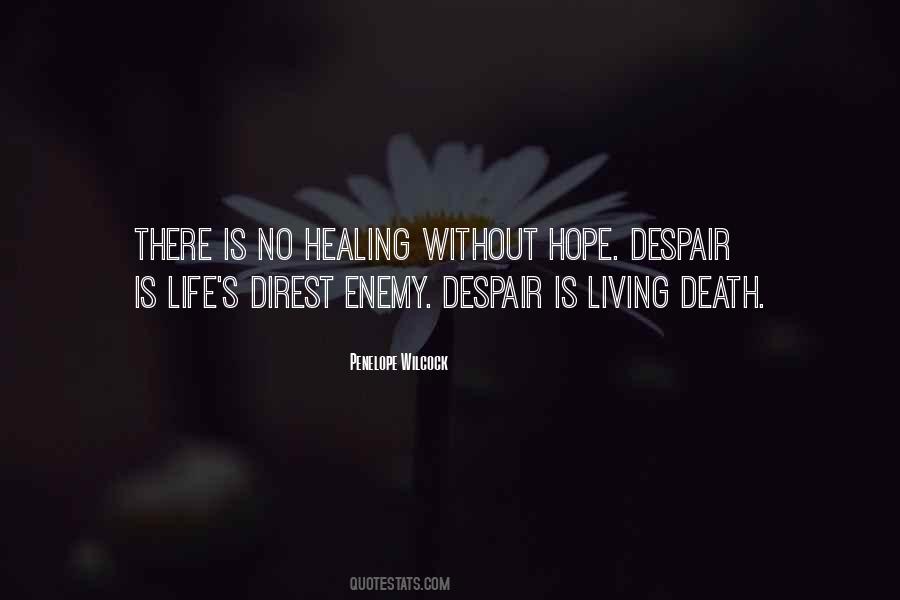 Death Of An Enemy Quotes #441869