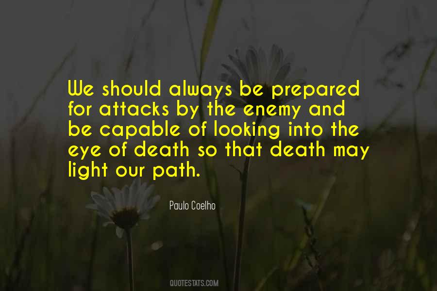 Death Of An Enemy Quotes #488904