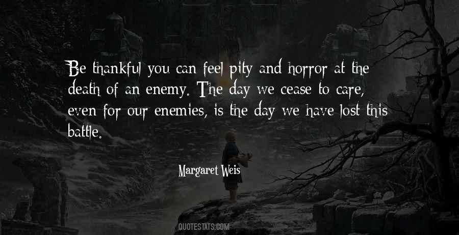 Death Of An Enemy Quotes #491525