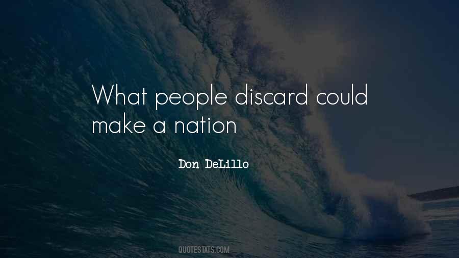 Discard People Quotes #1210285