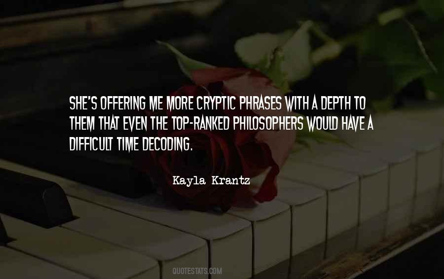 Quotes About Time By Philosophers #1155663 Quotes About Time By Philosophers #1155663