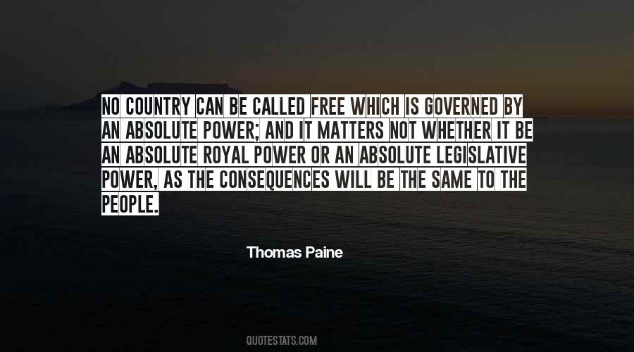 Quotes About Absolute Power #1683834