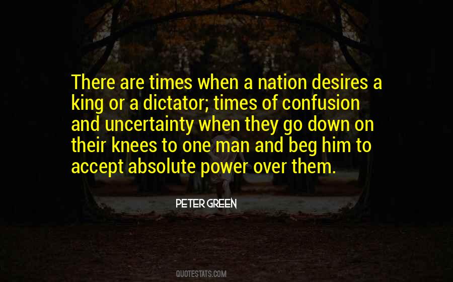 Quotes About Absolute Power #367959