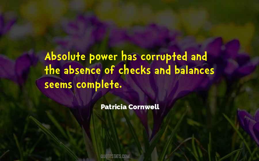 Quotes About Absolute Power #91061