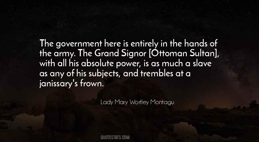 Quotes About Absolute Power #922164