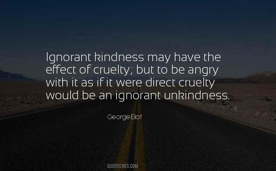 Quotes About Unkindness #1144318