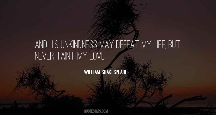 Quotes About Unkindness #141320