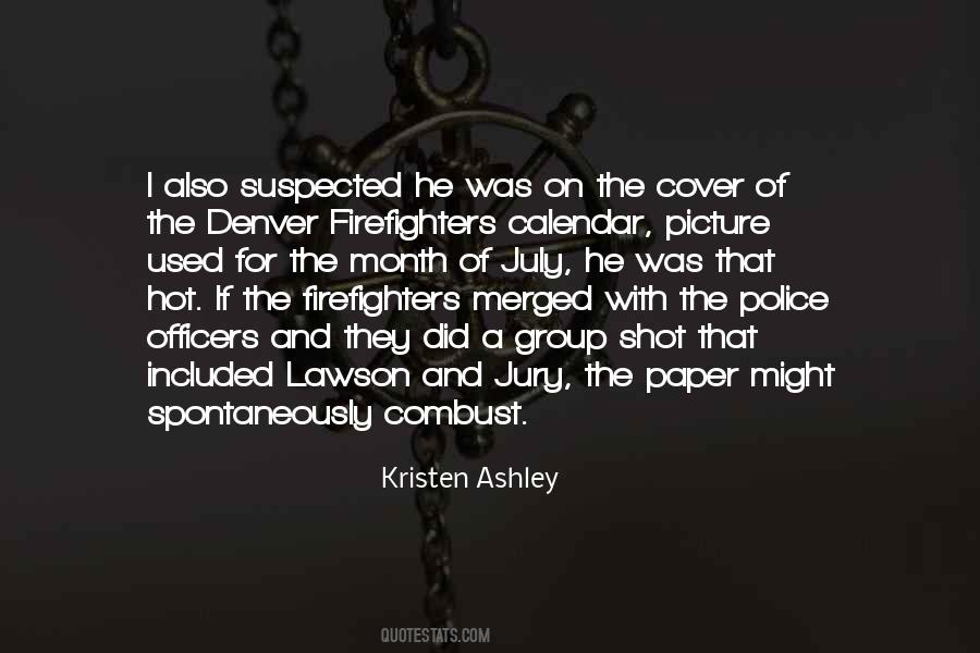 Quotes About Firefighters #1869735