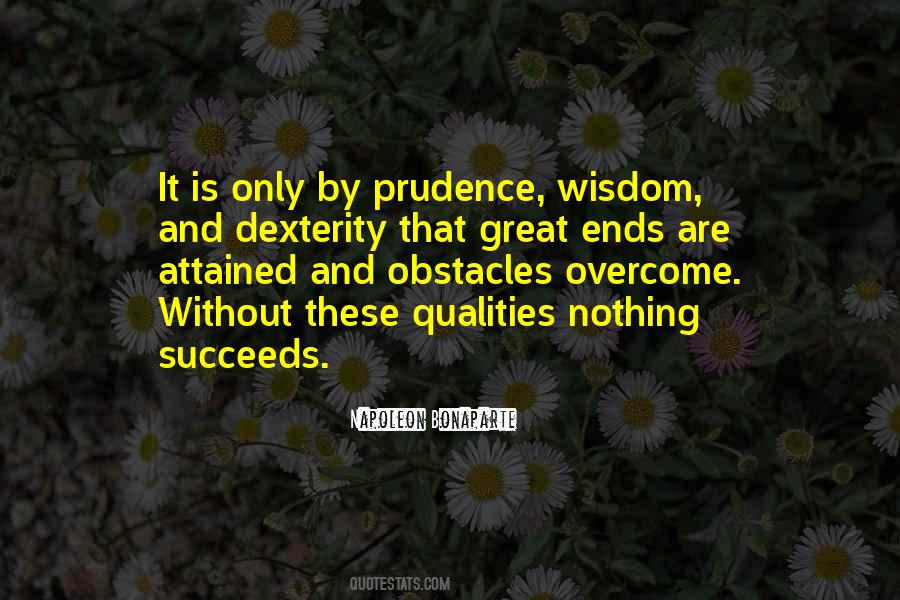 Great Qualities Quotes #1278247