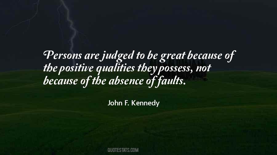 Great Qualities Quotes #1382158