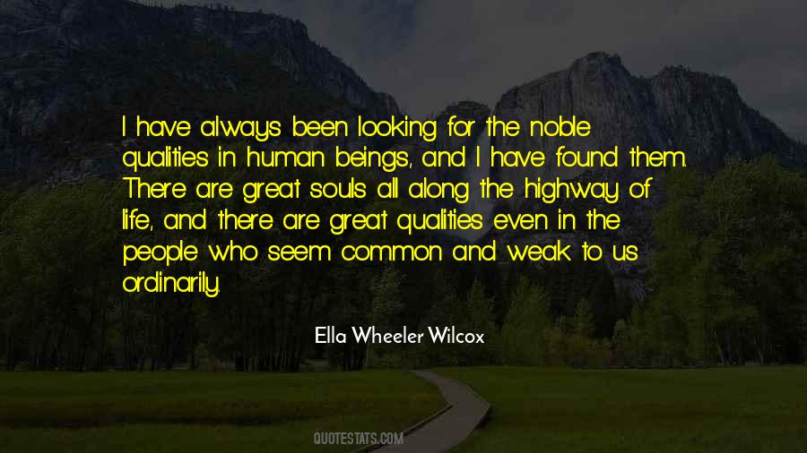 Great Qualities Quotes #1717933