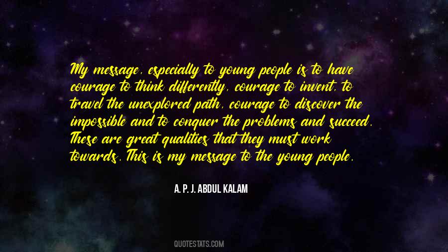 Great Qualities Quotes #323171