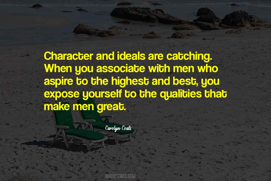 Great Qualities Quotes #806025