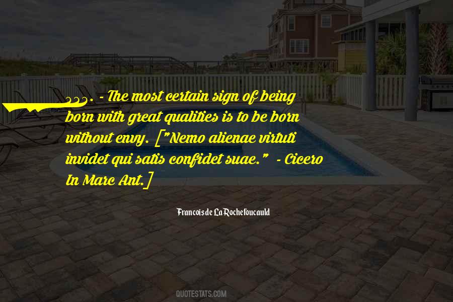 Great Qualities Quotes #861735