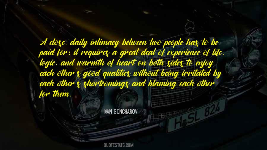 Great Qualities Quotes #894741