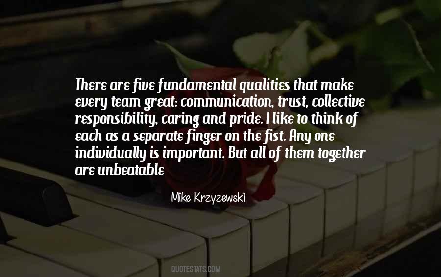 Great Qualities Quotes #999974