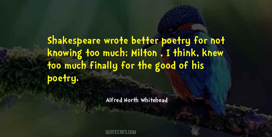 Quotes About Milton #1105872