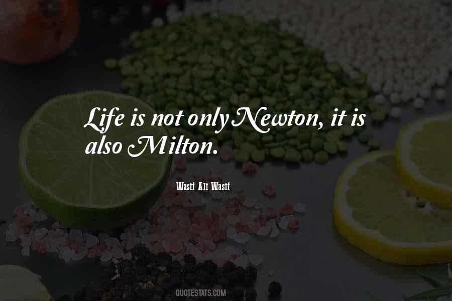 Quotes About Milton #1621791