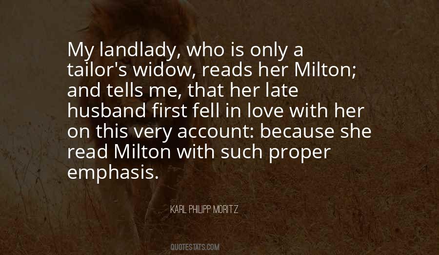 Quotes About Milton #178225