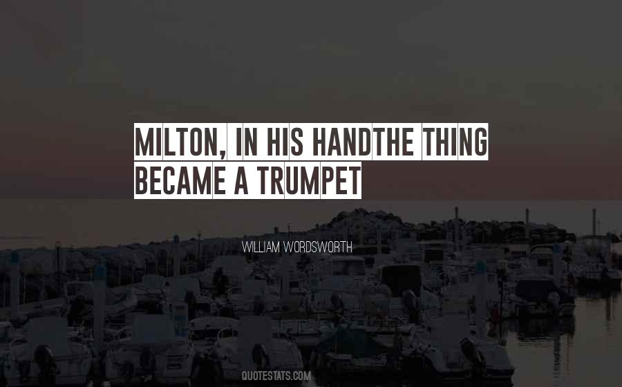 Quotes About Milton #902537