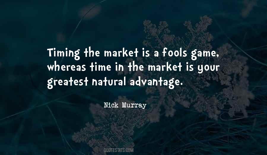 Quotes About Market Timing #1190335