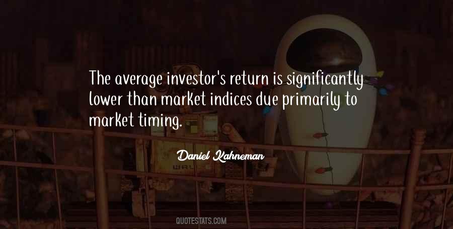 Quotes About Market Timing #331509