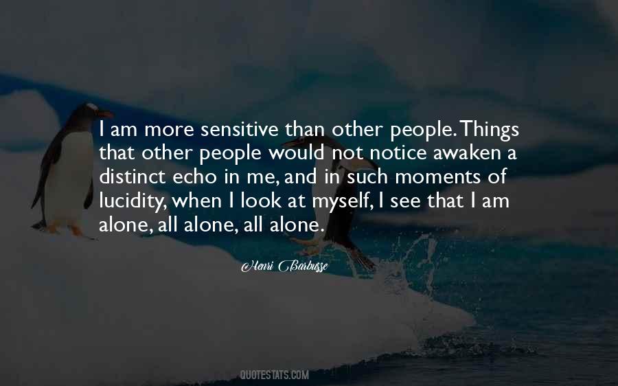 Most Sensitive People Quotes #80736