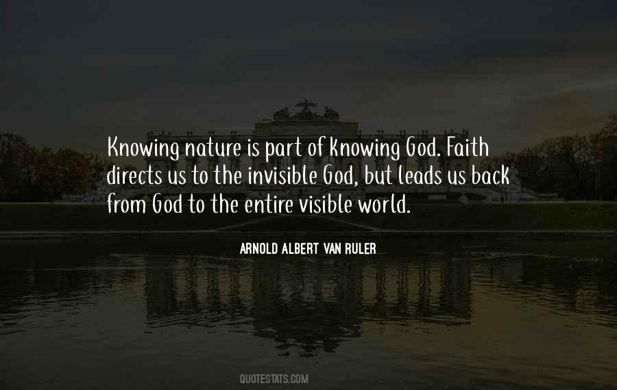 Quotes About Knowing God #1109640